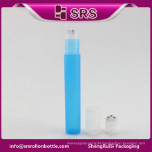 2016 SRS cheap price no leakage 15ml plastic roller milk essence whitening beauty bottle